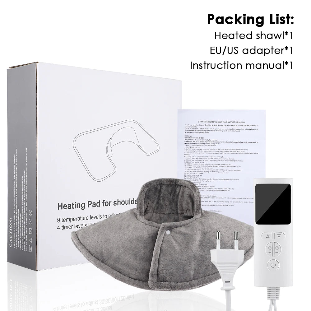 Almohadilla Térmica USB Para Hombro Y Cuello