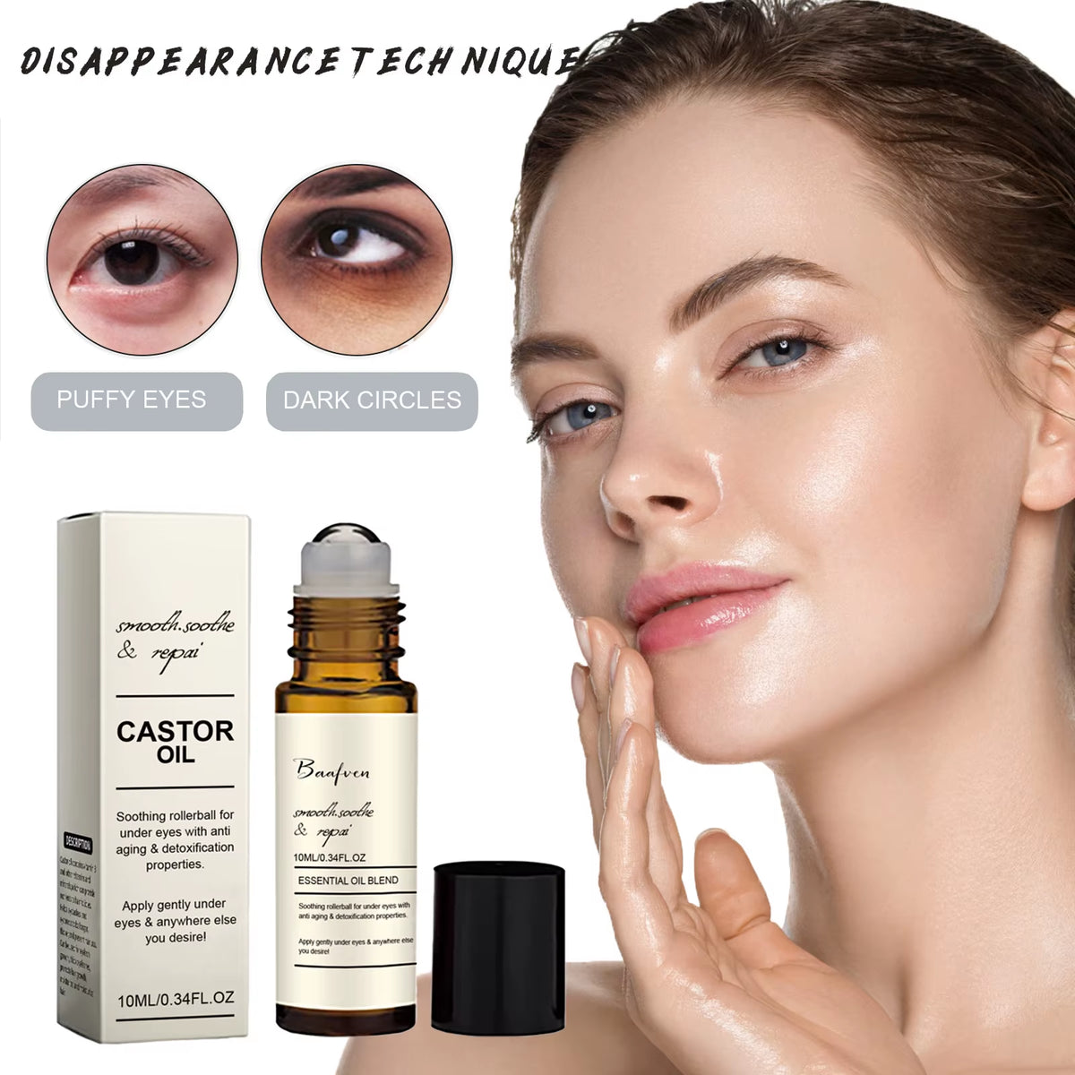 Sérum De Aceite De Ricino Para Contorno De Ojos