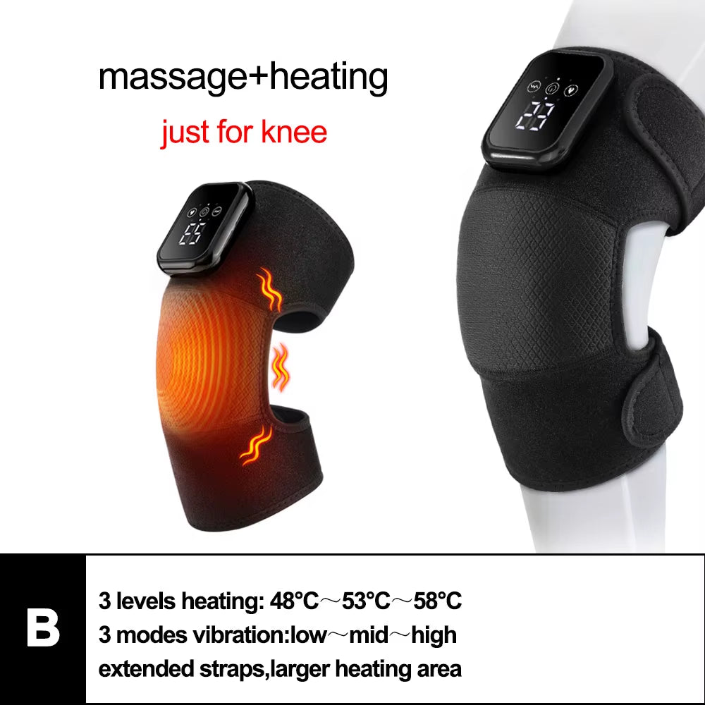 Almohadilla Térmica Y Vibratoria 3 En 1