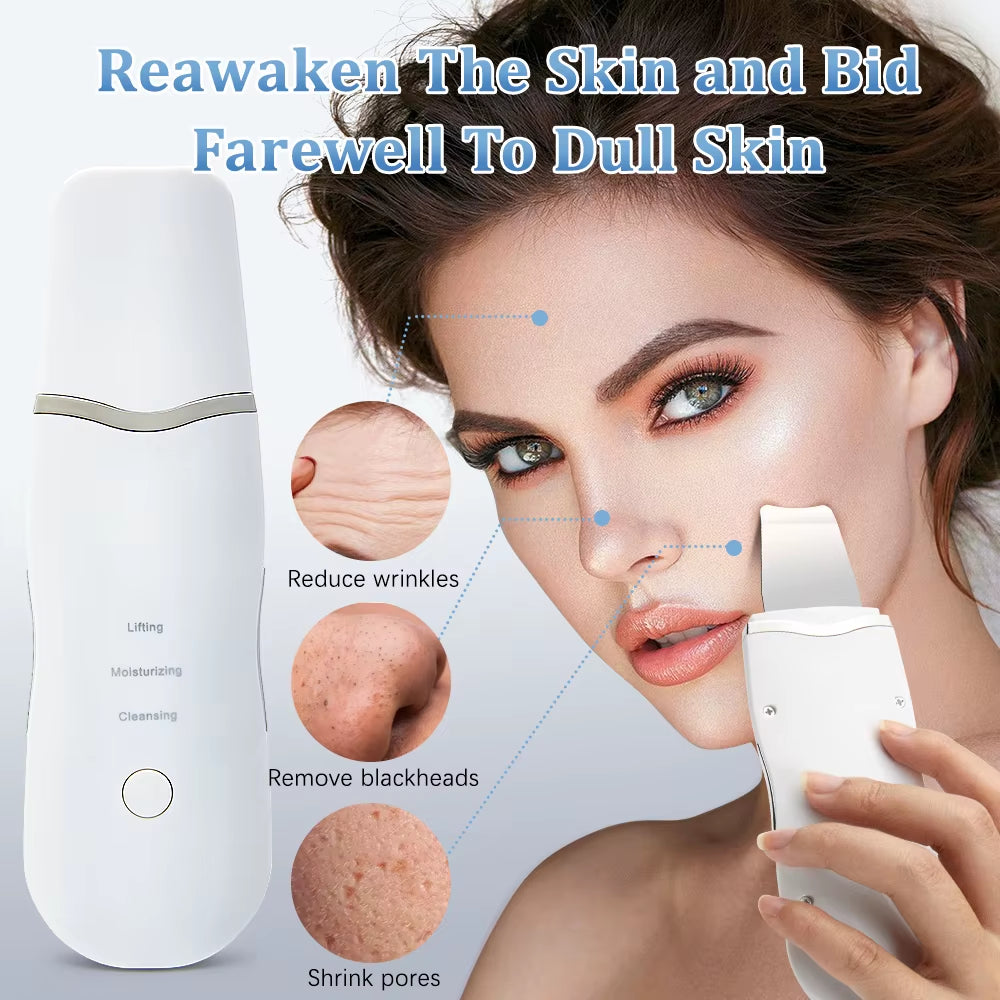 Espátula Ultrasónica De Limpieza Facial