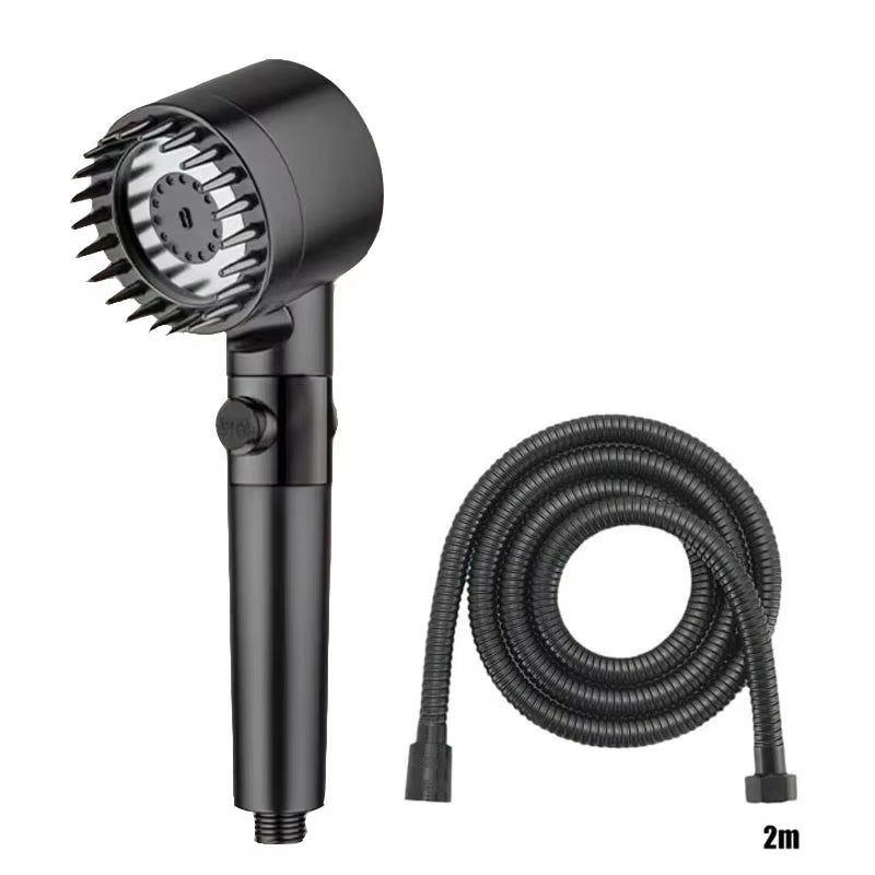 Cabezal De Ducha Filtrante Con Masaje 4 Modos