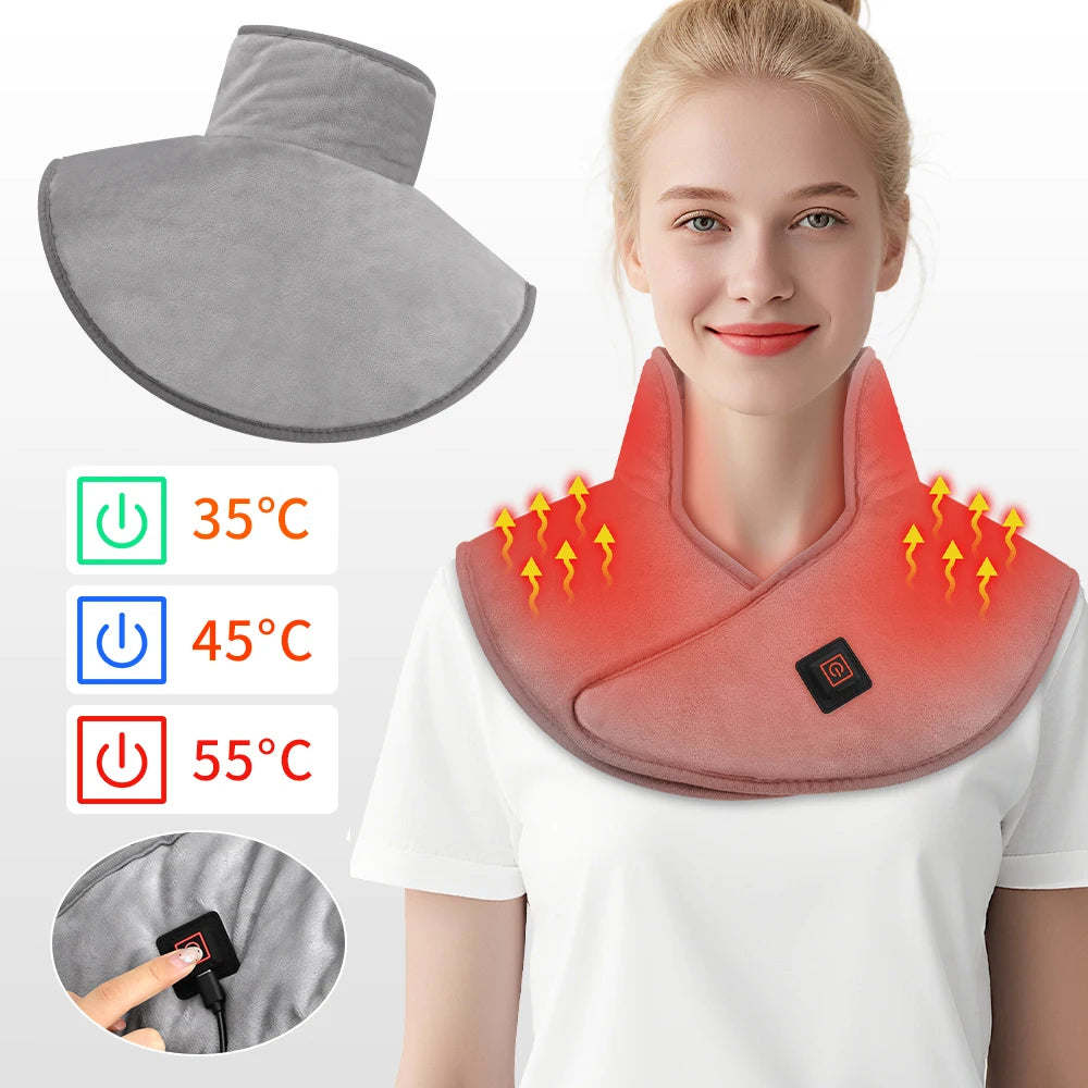 Almohadilla Térmica USB Para Hombro Y Cuello