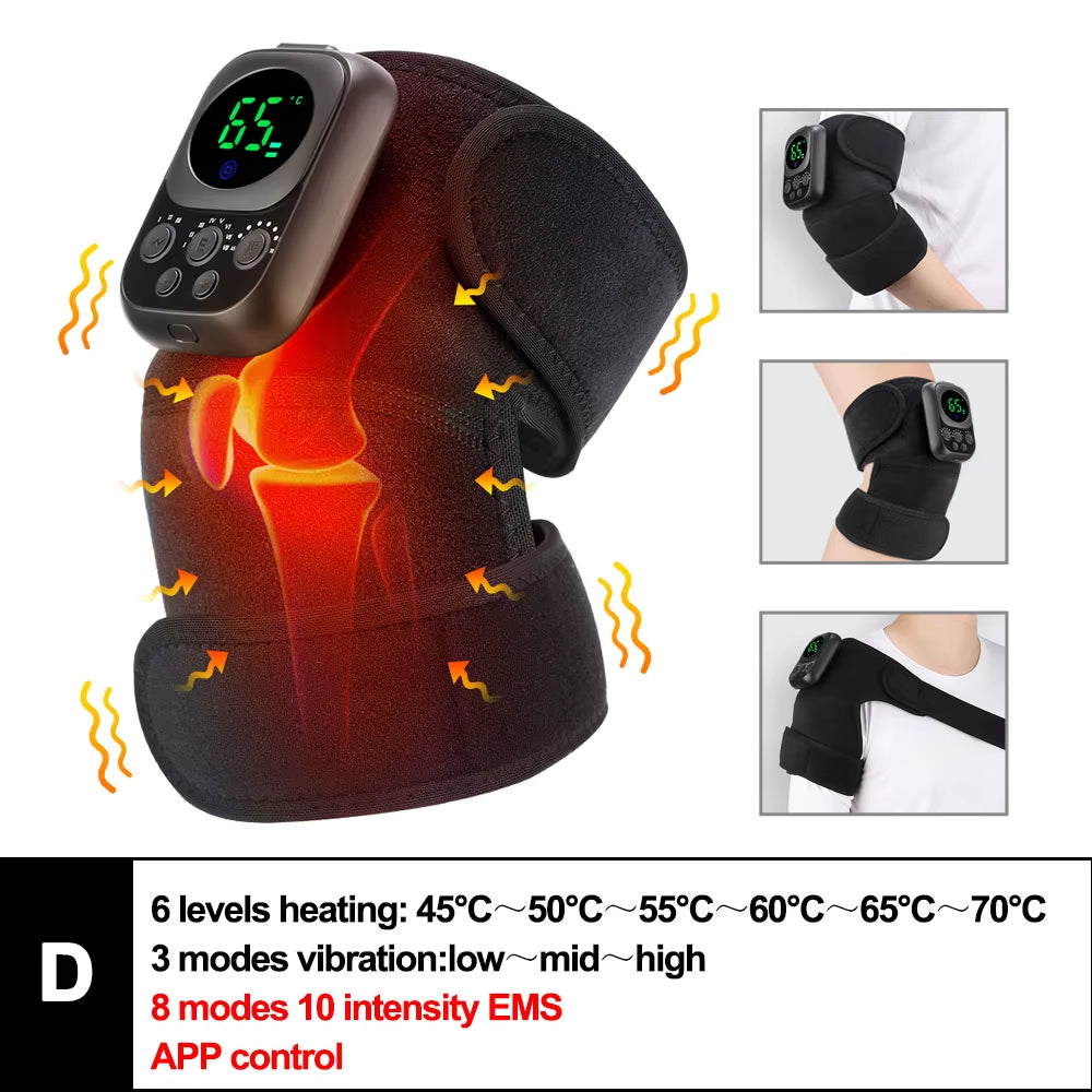 Almohadilla Térmica Y Vibratoria 3 En 1
