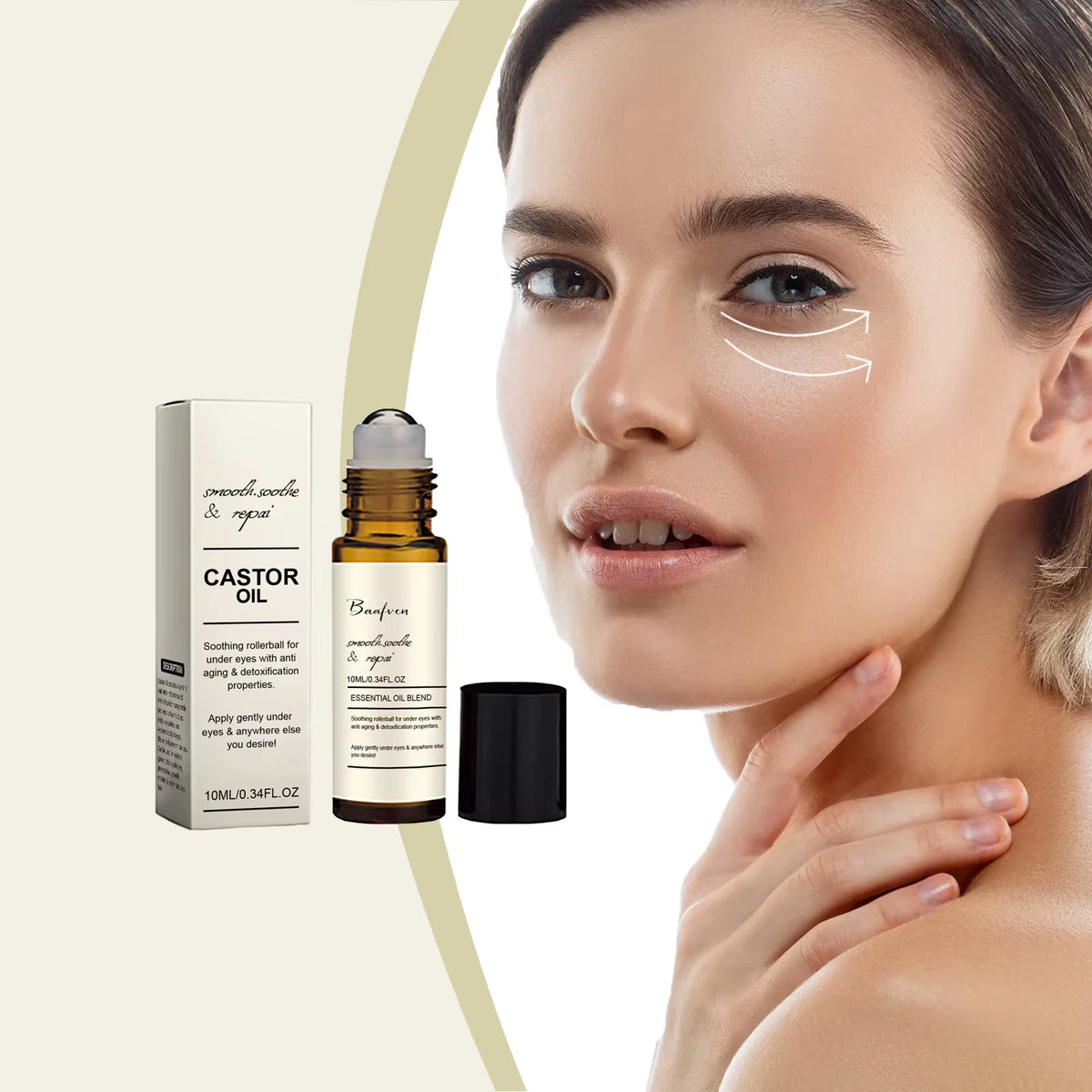 Sérum De Aceite De Ricino Para Contorno De Ojos