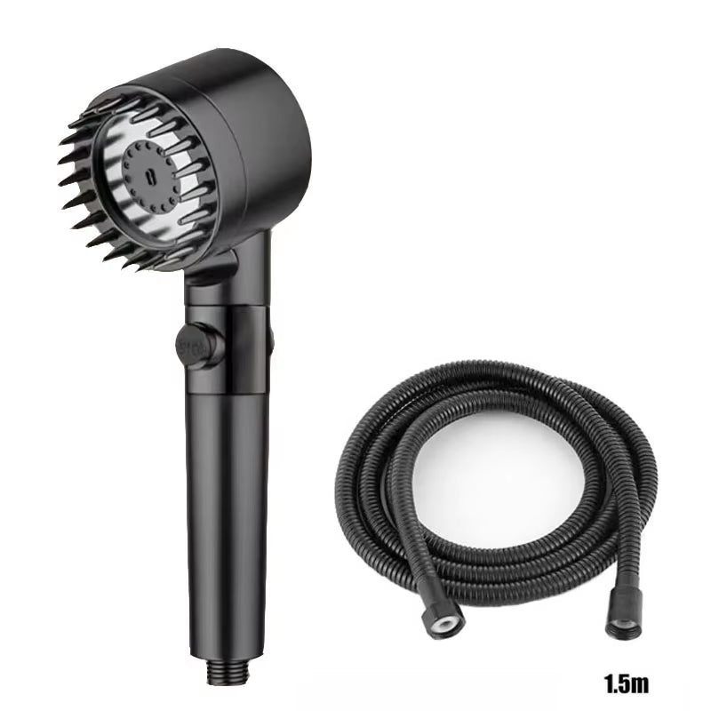 Cabezal De Ducha Filtrante Con Masaje 4 Modos