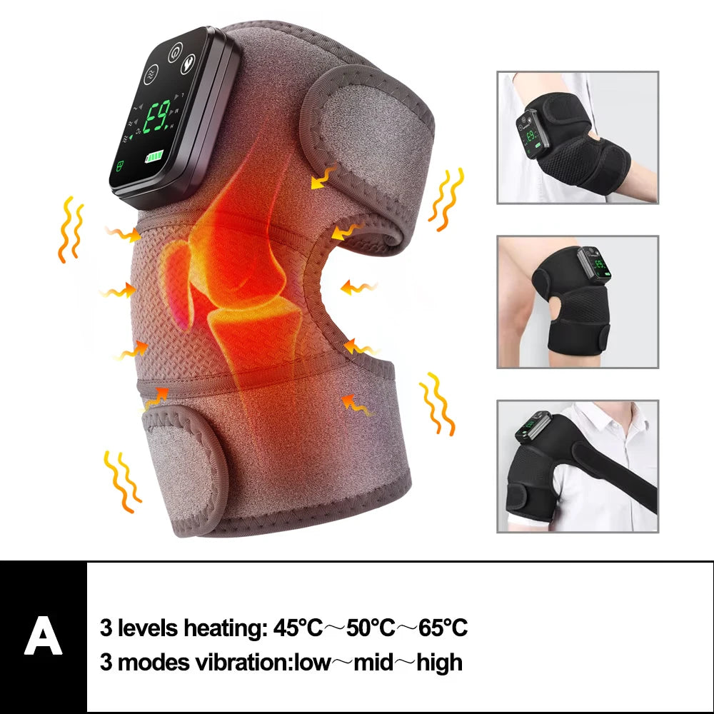Almohadilla Térmica Y Vibratoria 3 En 1