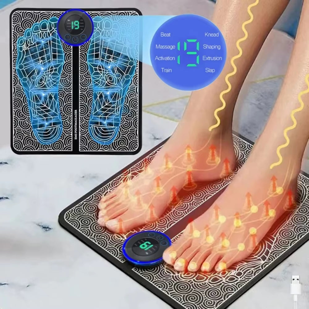 Masajeador De Pies EMS Con Control Remoto