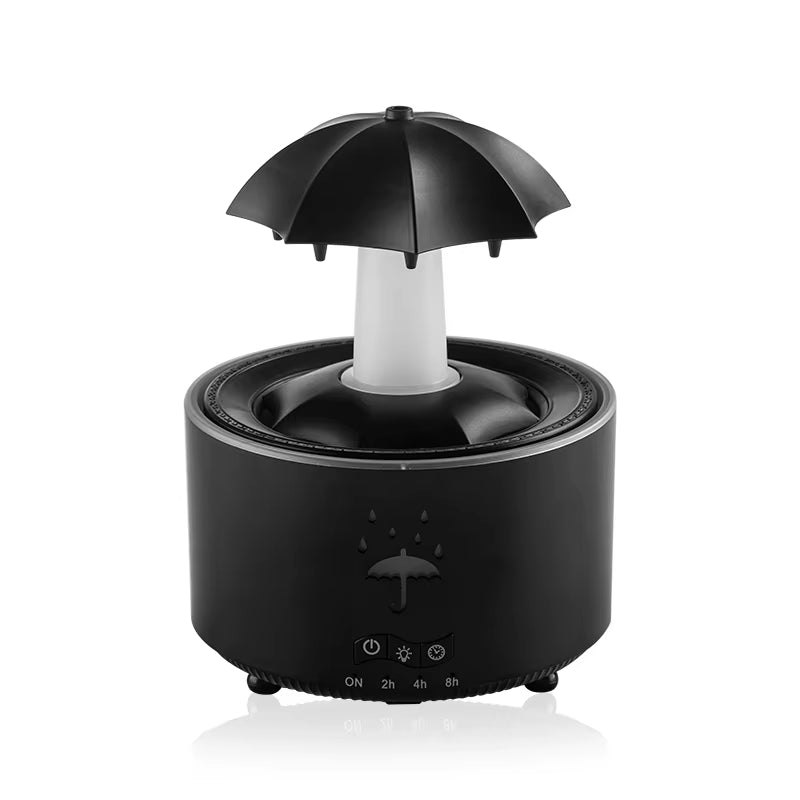 Humidificador Difusor De Lluvia Con Aromaterapia