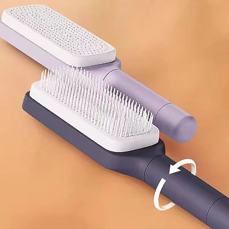 Cepillo Autolimpiante Anticaída De Cabello