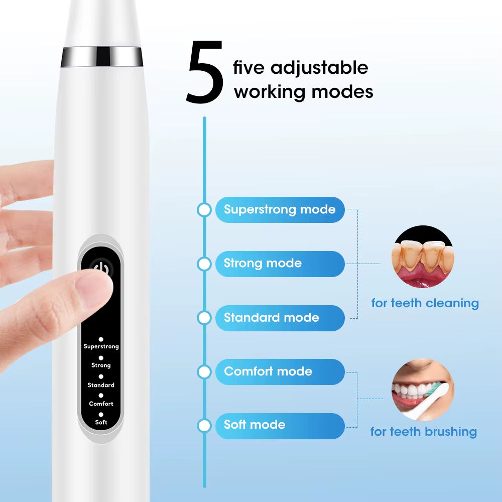 Limpiador Dental Eléctrico Ultrasónico