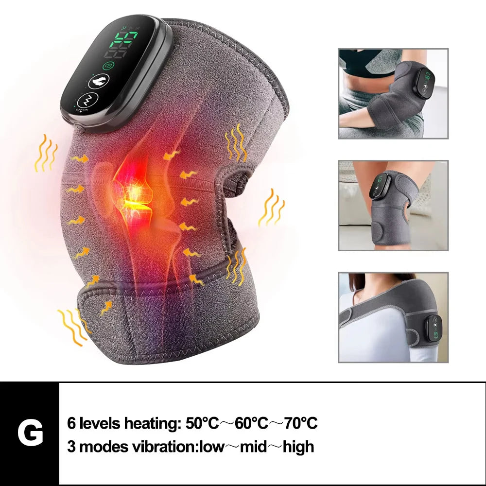 Almohadilla Térmica Y Vibratoria 3 En 1