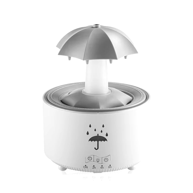 Humidificador Difusor De Lluvia Con Aromaterapia