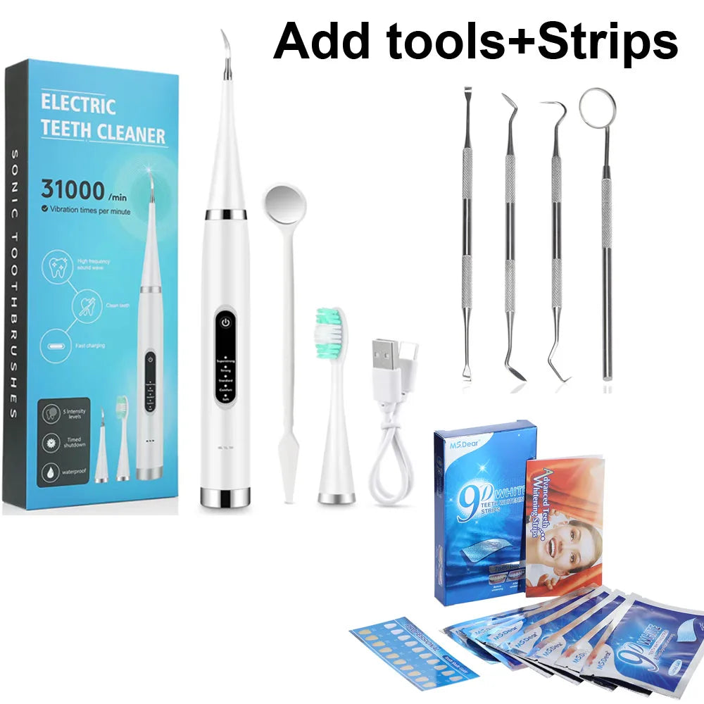 Limpiador Dental Eléctrico Ultrasónico