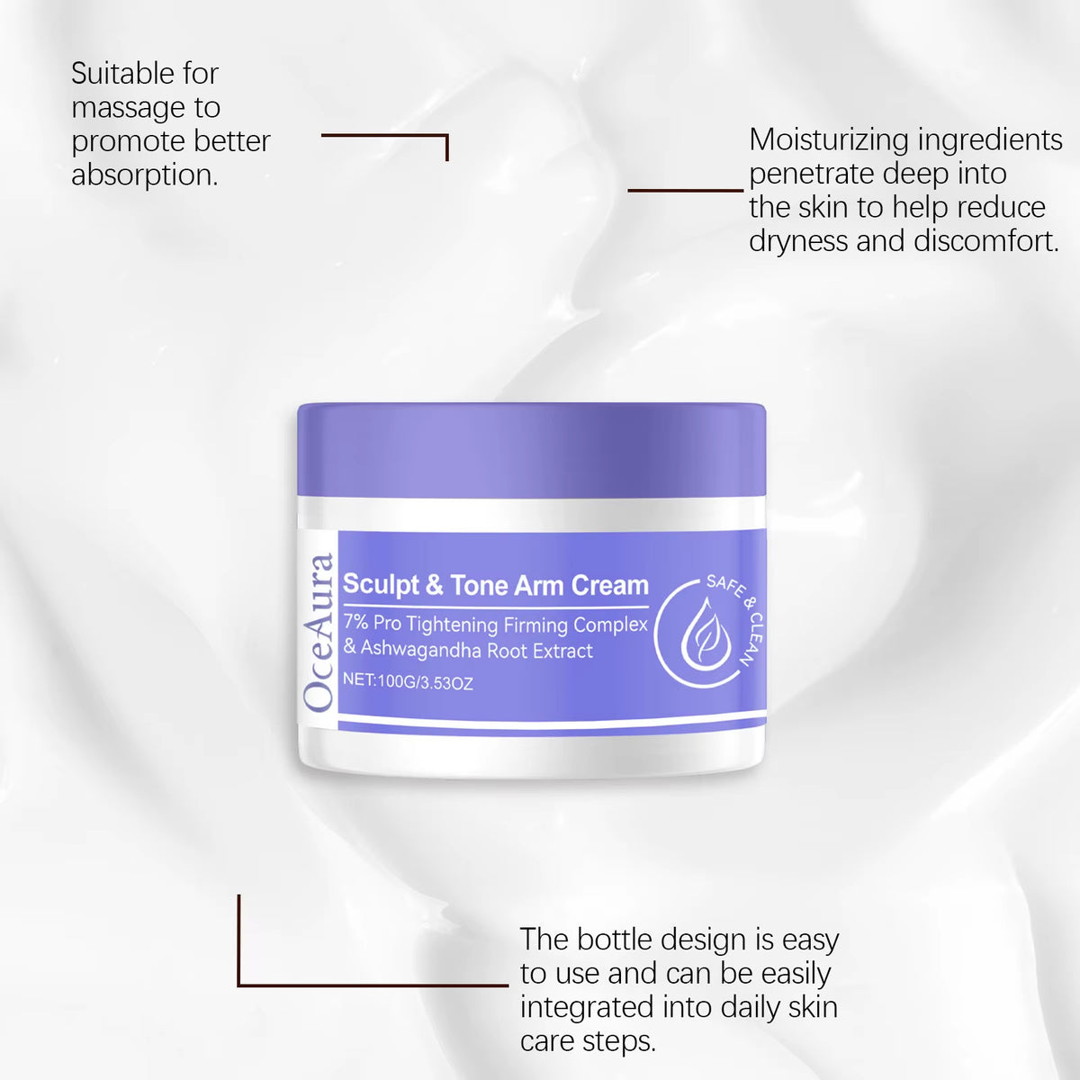 Crema Reafirmante Para Brazos