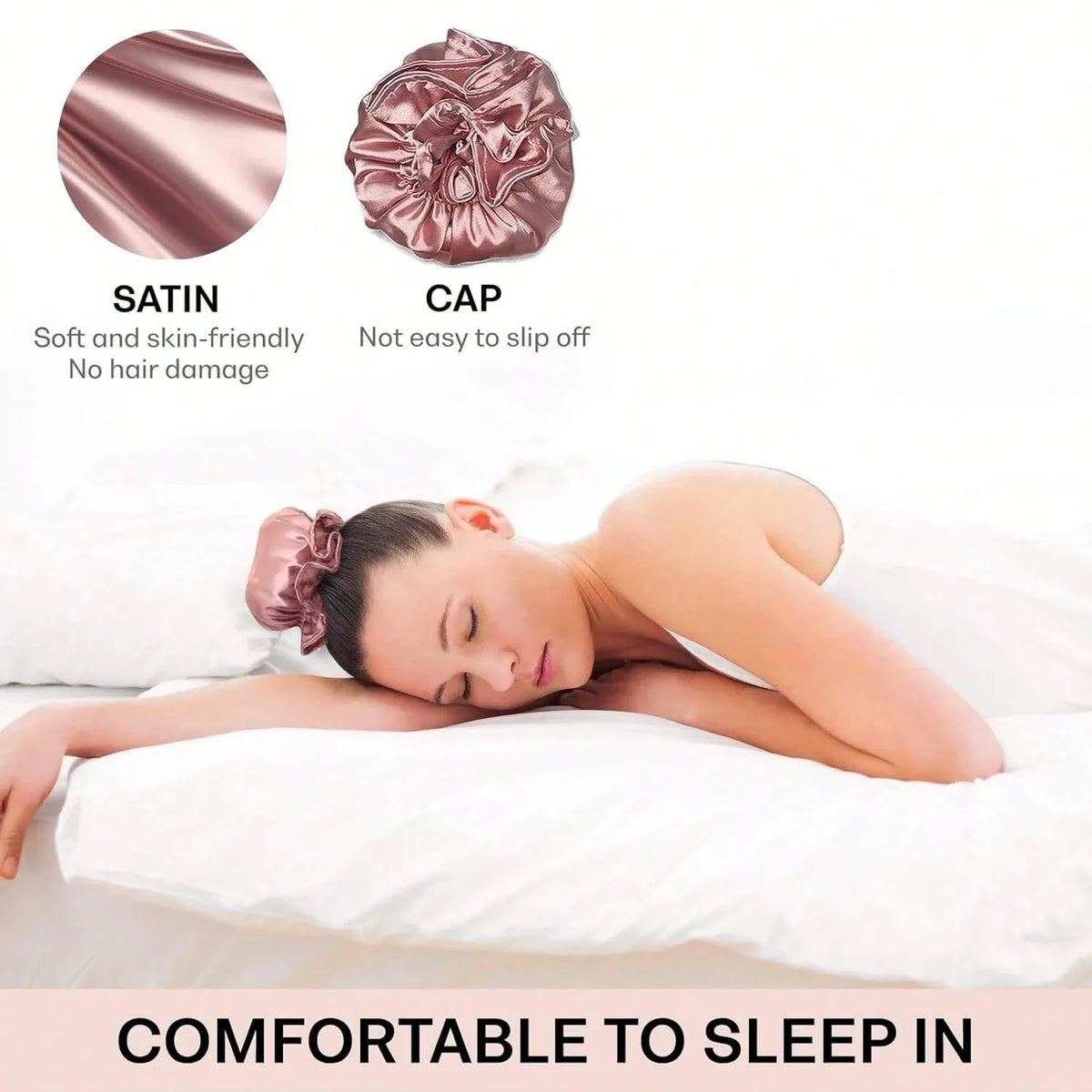 Set De Rulos Satinados Sin Calor Para Dormir