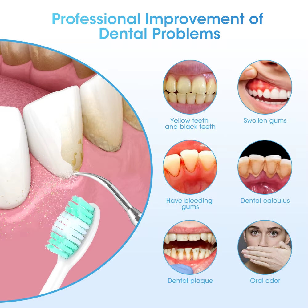 Limpiador Dental Eléctrico Ultrasónico