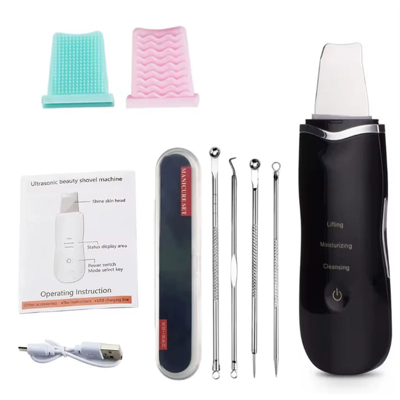 Espátula Ultrasónica De Limpieza Facial