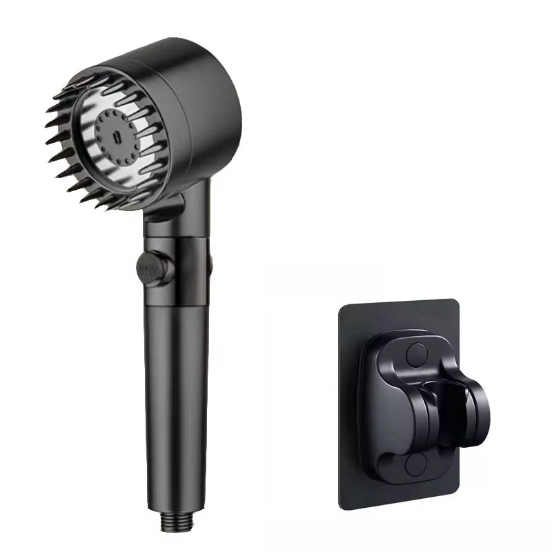 Cabezal De Ducha Filtrante Con Masaje 4 Modos