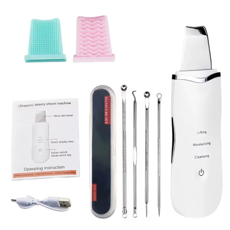 Espátula Ultrasónica De Limpieza Facial