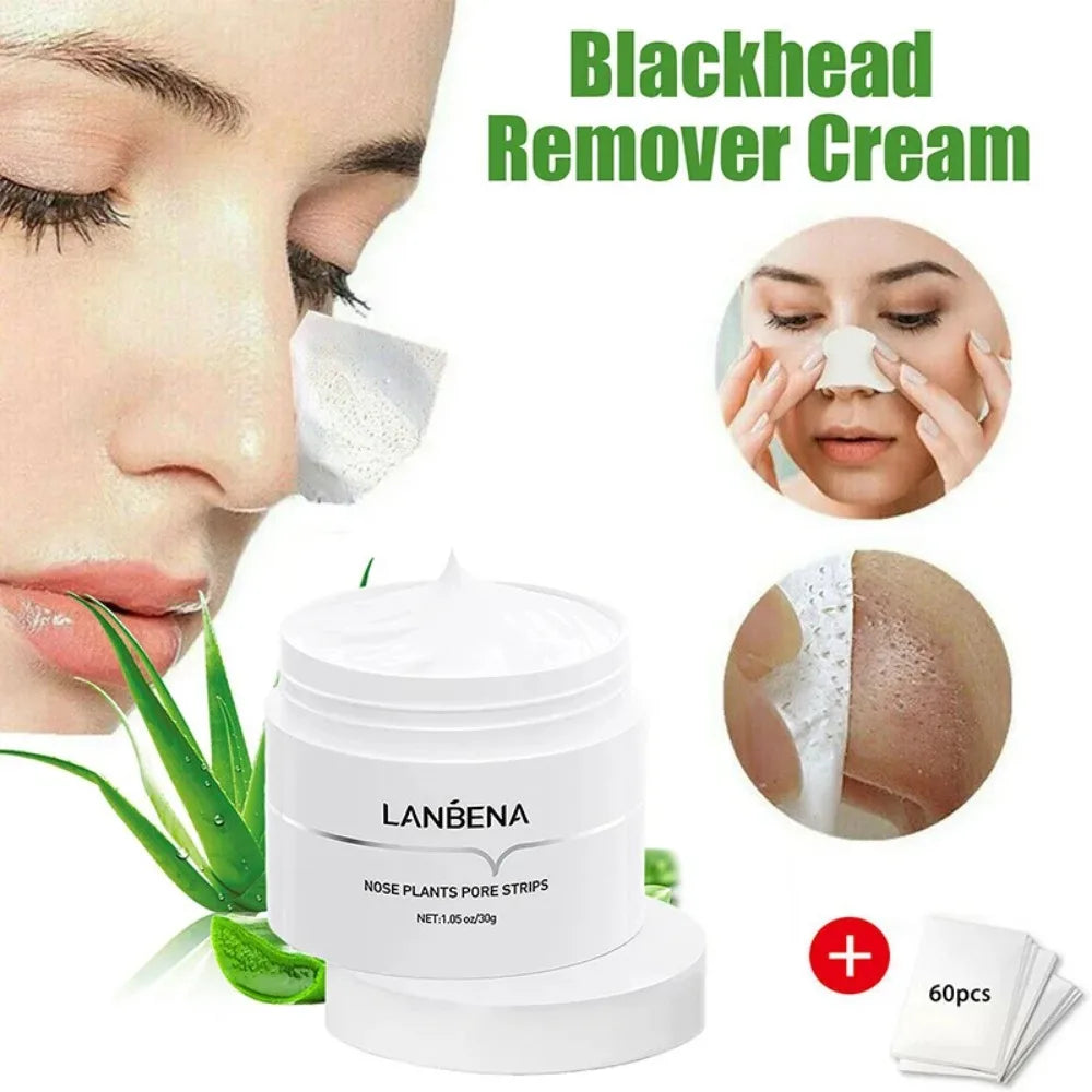 Crema Y Tiras Removedoras De Puntos Negros Para Nariz