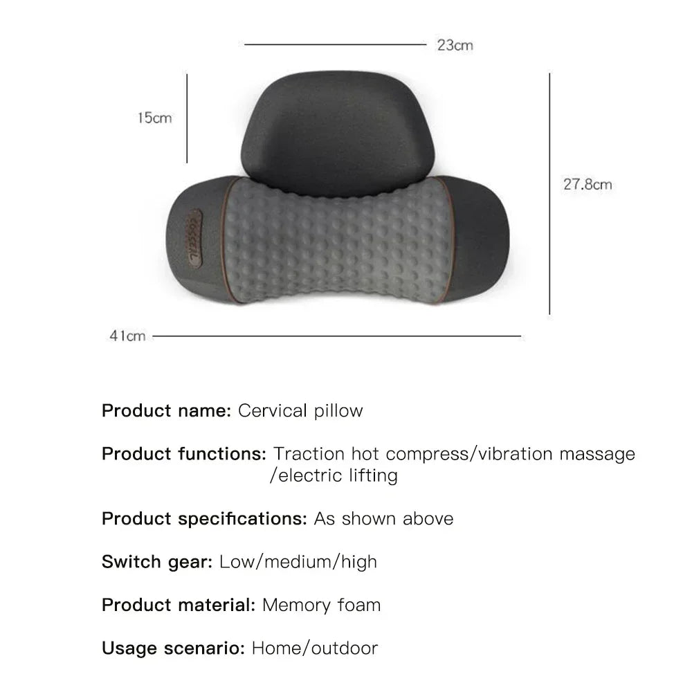 Almohada Cervical Con Compresión De Calor